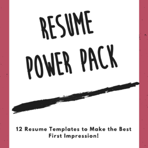 Resume Power Pack